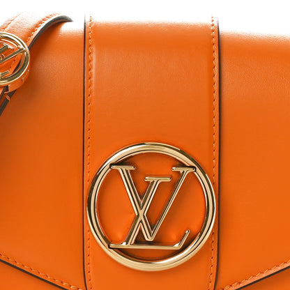 Louis Vuitton Smooth Calfskin LV Pont 9 Summer Gold 8 of 10