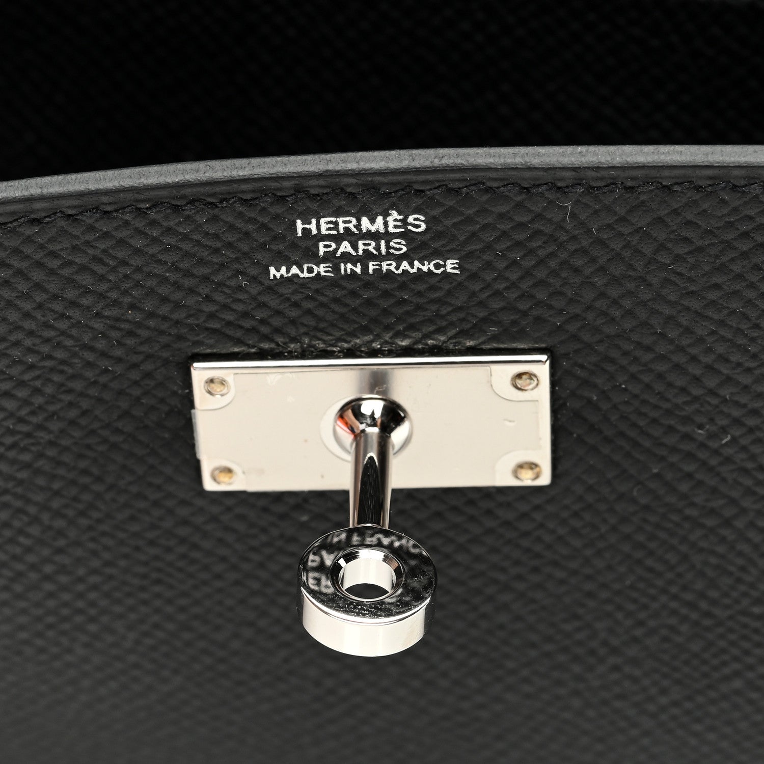 Hermes Epsom Kelly Wallet To Go Black 7 of 11