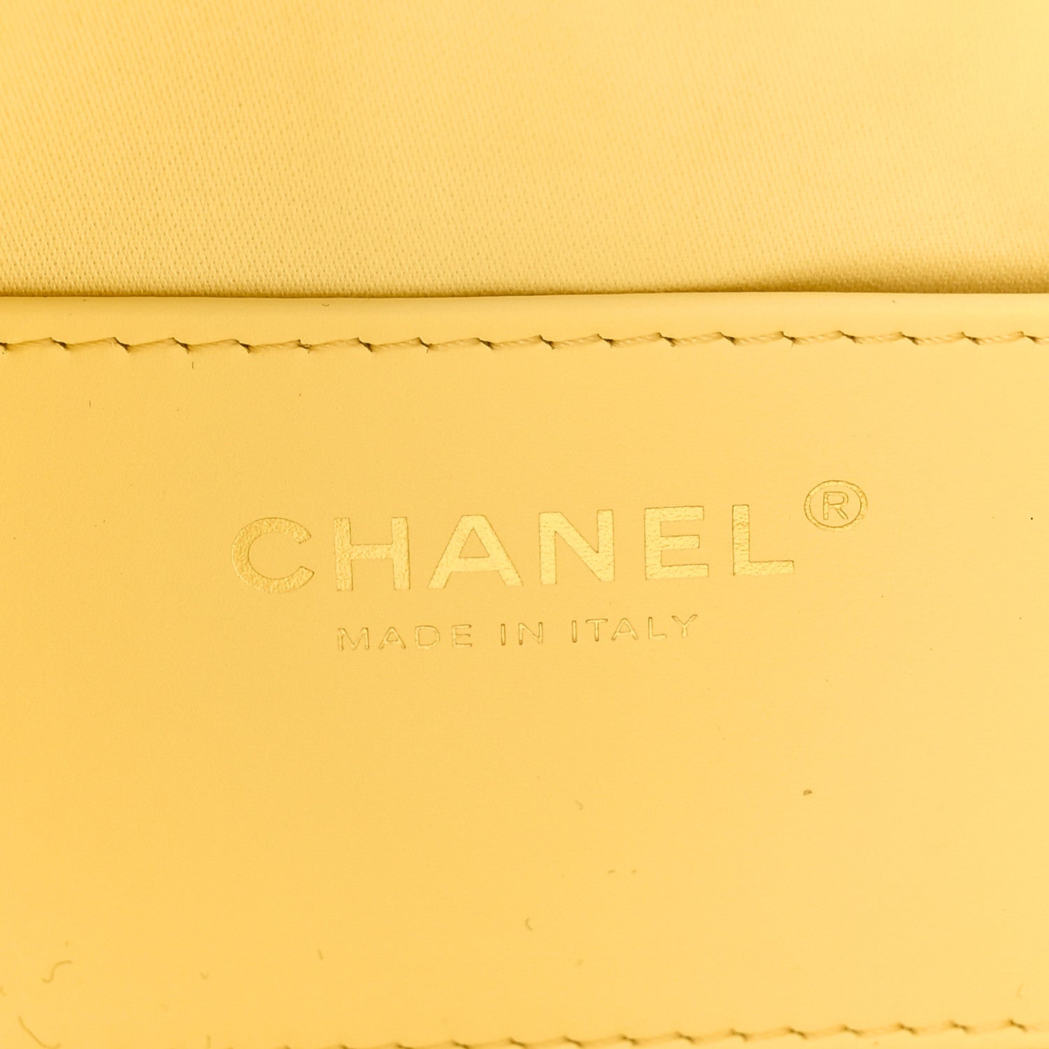 Chanel Caviar Quilted Mini Chanel 25 Handbag Light Yellow 6 of 11