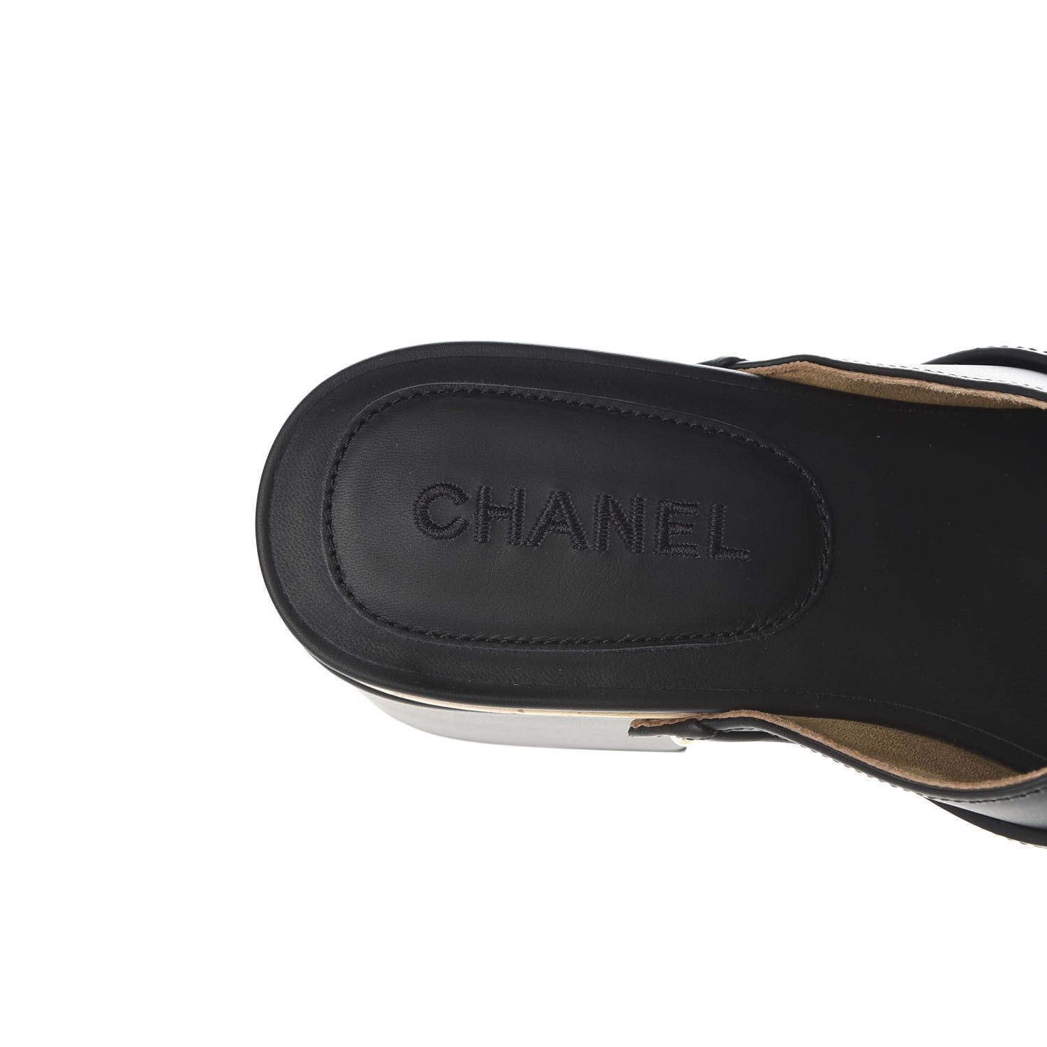 Chanel Calfskin CC Turn Lock Clogs 41 Black 8 of 9