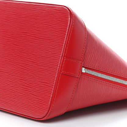 Louis Vuitton Epi Alma PM Castillan Red 9 of 10