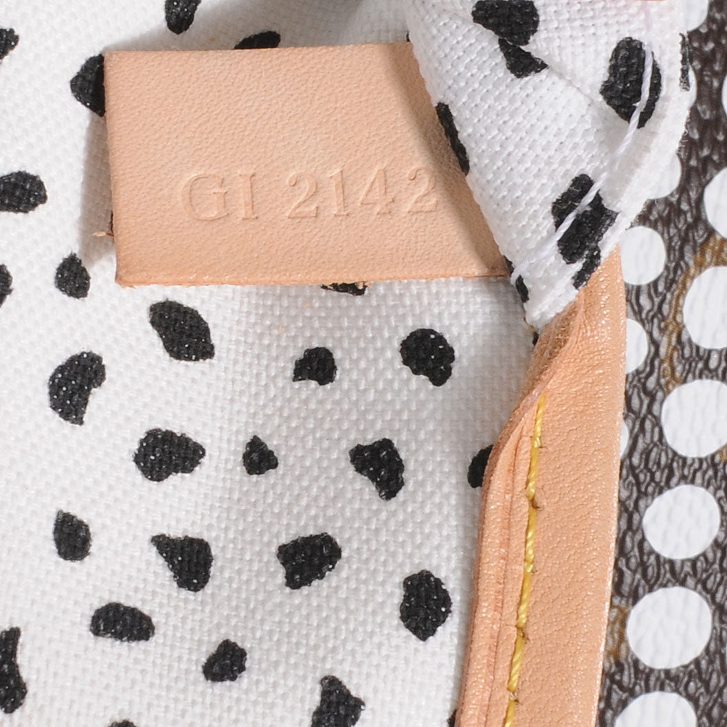 Louis Vuitton Monogram Kusama Waves Neverfull MM White 7 of 7