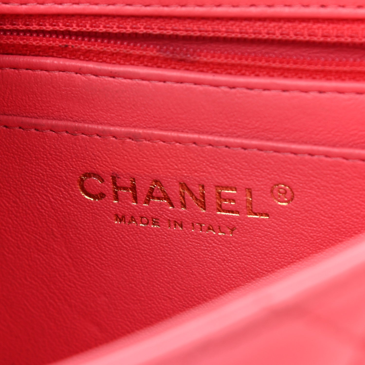 Chanel Lambskin Quilted Mini Square Flap Pink 5 of 15