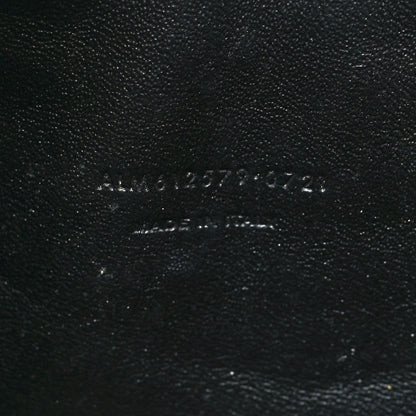Saint Laurent Grain De Poudre Matelasse Monochrome Monogram Mini Lou Camera Bag Black 7 of 11