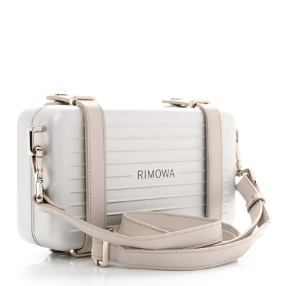 Christian Dior X RIMOWA Aluminum Personal Clutch On Strap Silver 3 of 13