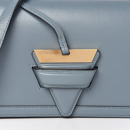 Loewe Calfskin Medium Barcelona Shoulder Bag Stone Blue 16 of 18