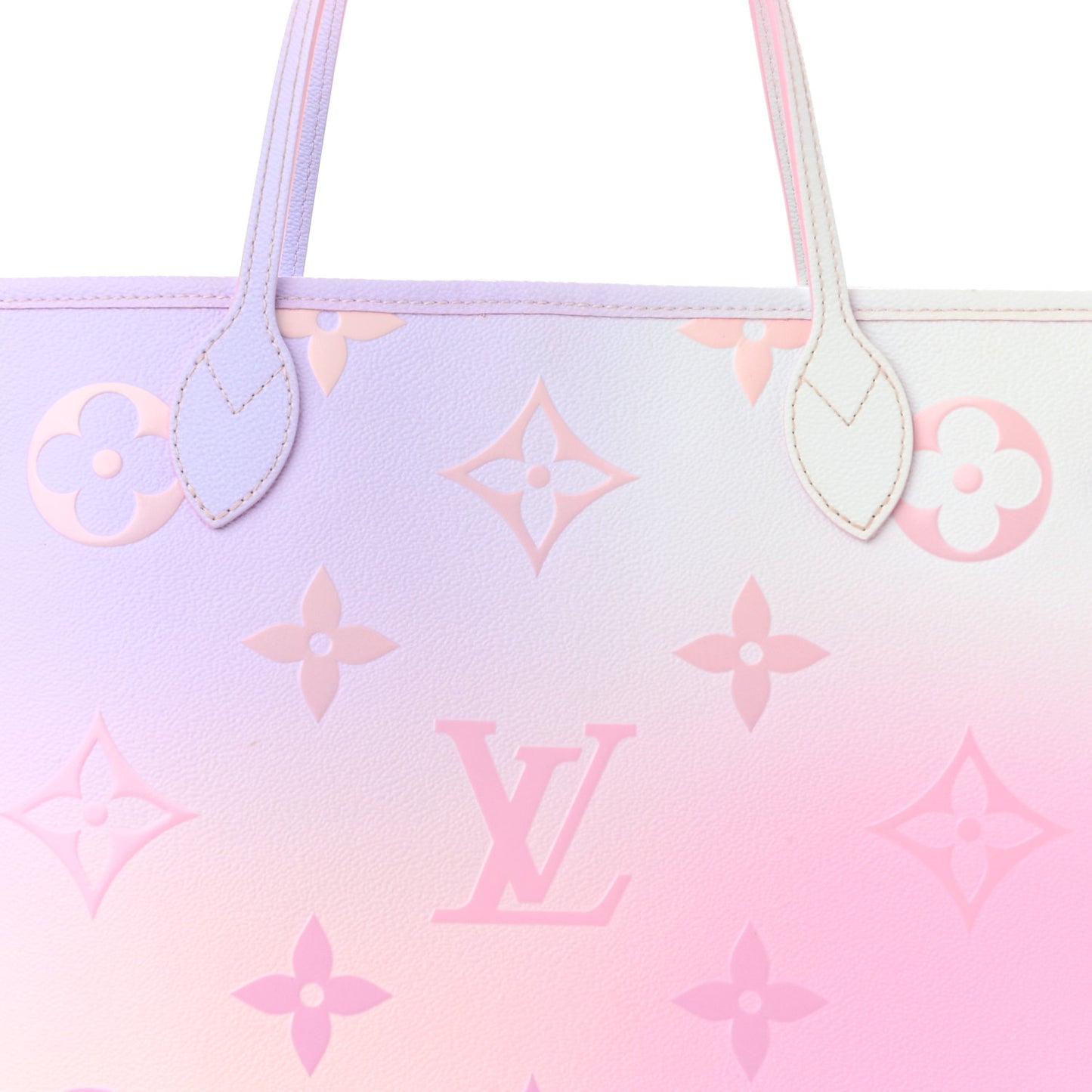 Monogram Giant Spring In The City Neverfull MM Sunrise Pastel