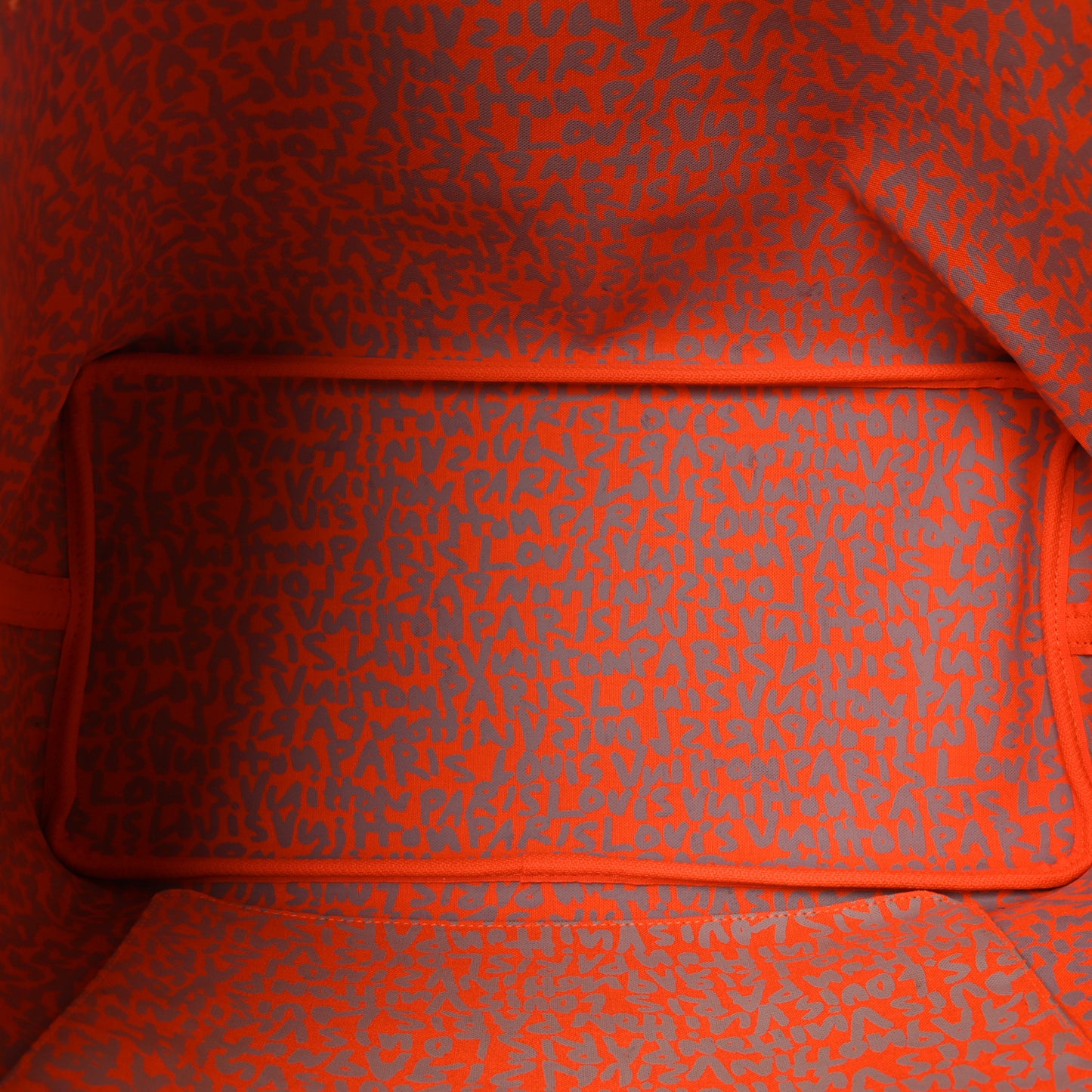 Monogram Graffiti Neverfull GM Orange
