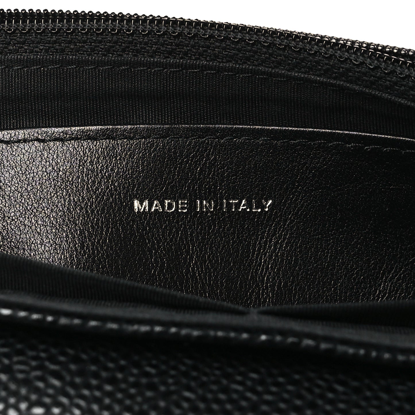 Caviar Half Moon Wallet On Chain WOC Black