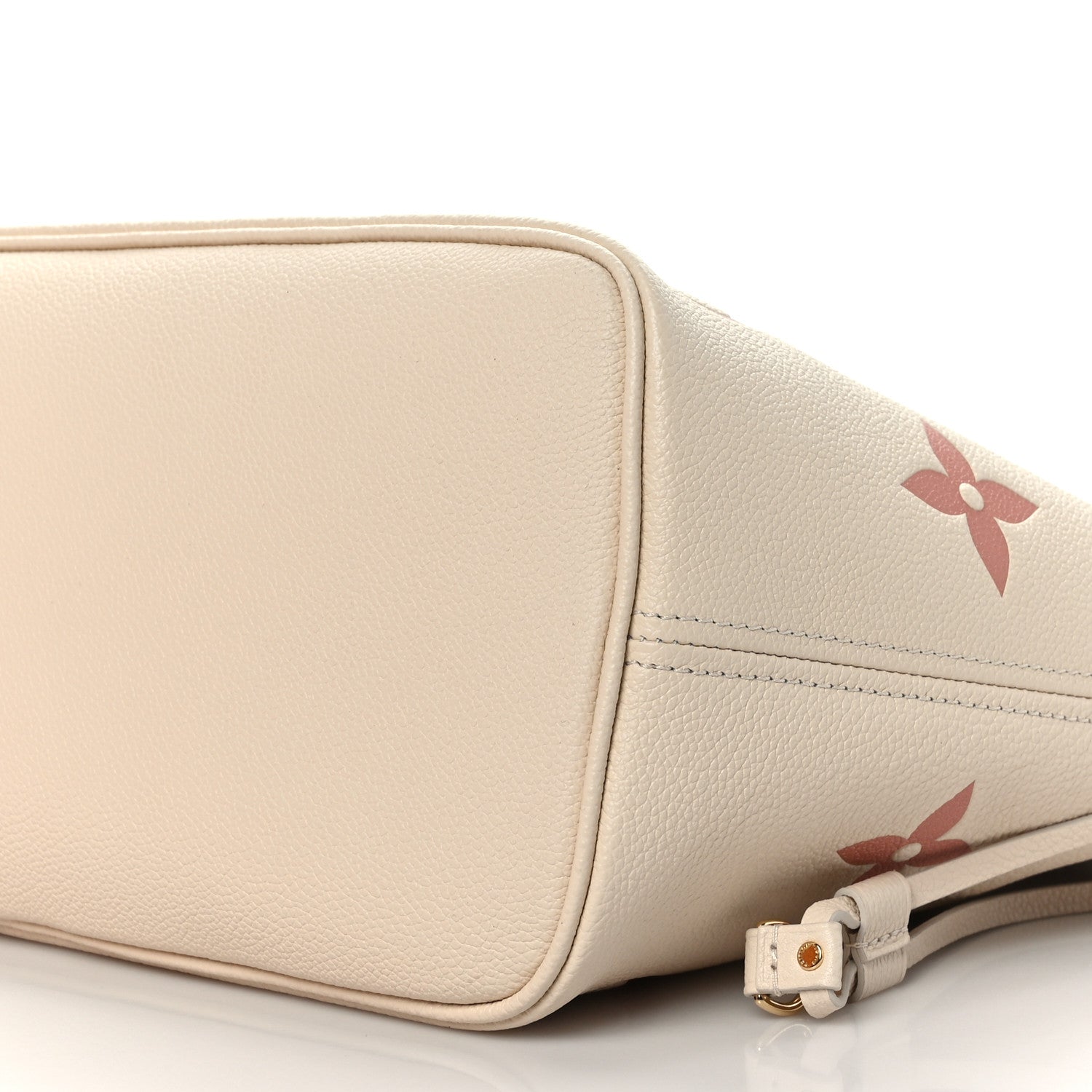 Louis Vuitton Empreinte Monogram Giant Neverfull MM Creme Rose Trianon 8 of 8
