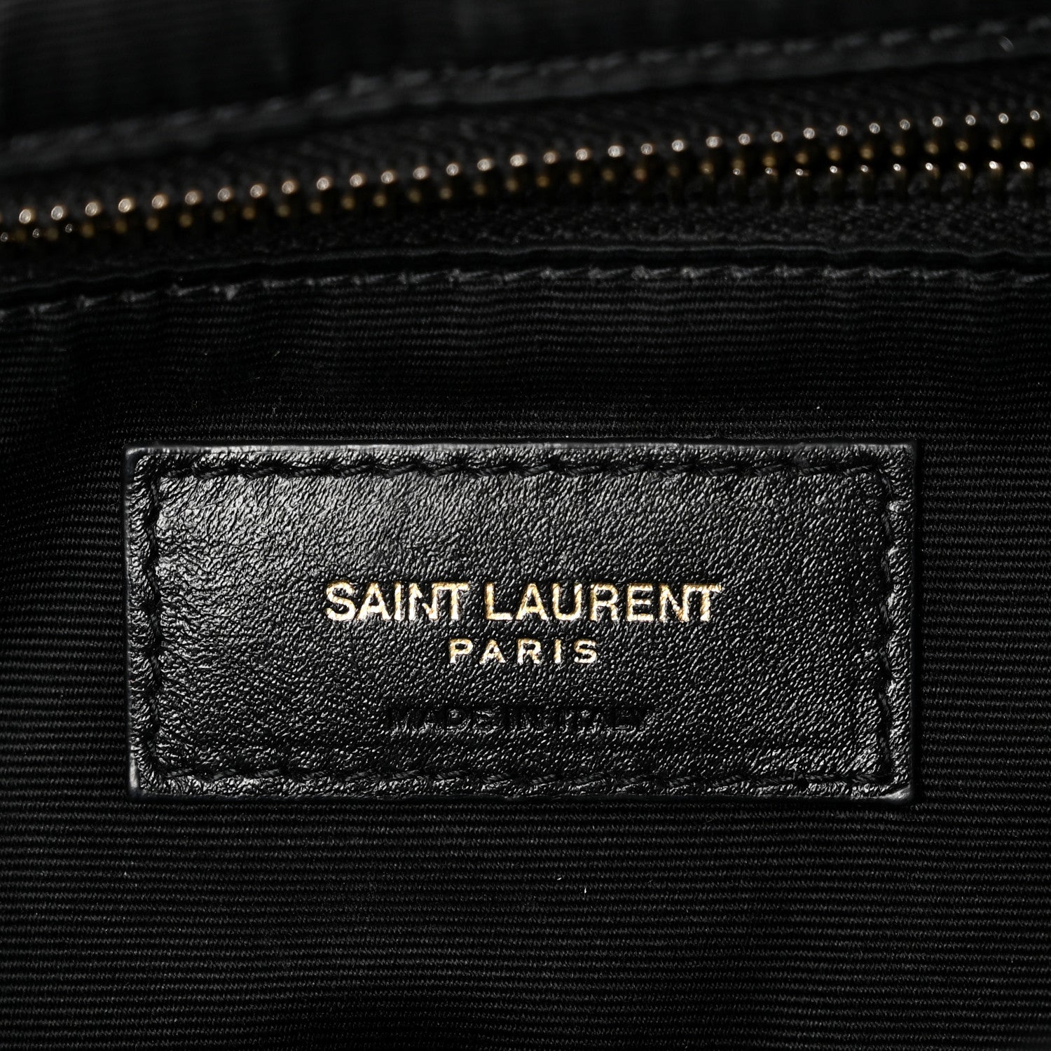 Saint Laurent Lambskin Matelasse Monogram Joe Backpack Black 6 of 10