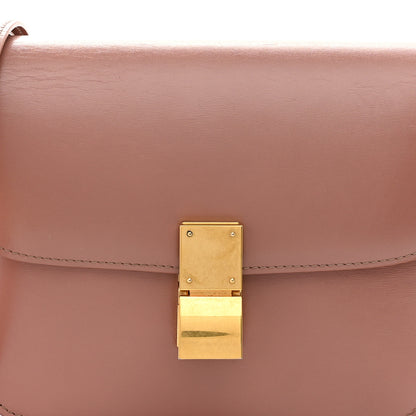 Celine Box Calfskin Teen Classic Box Flap Bag Antique Rose 8 of 12