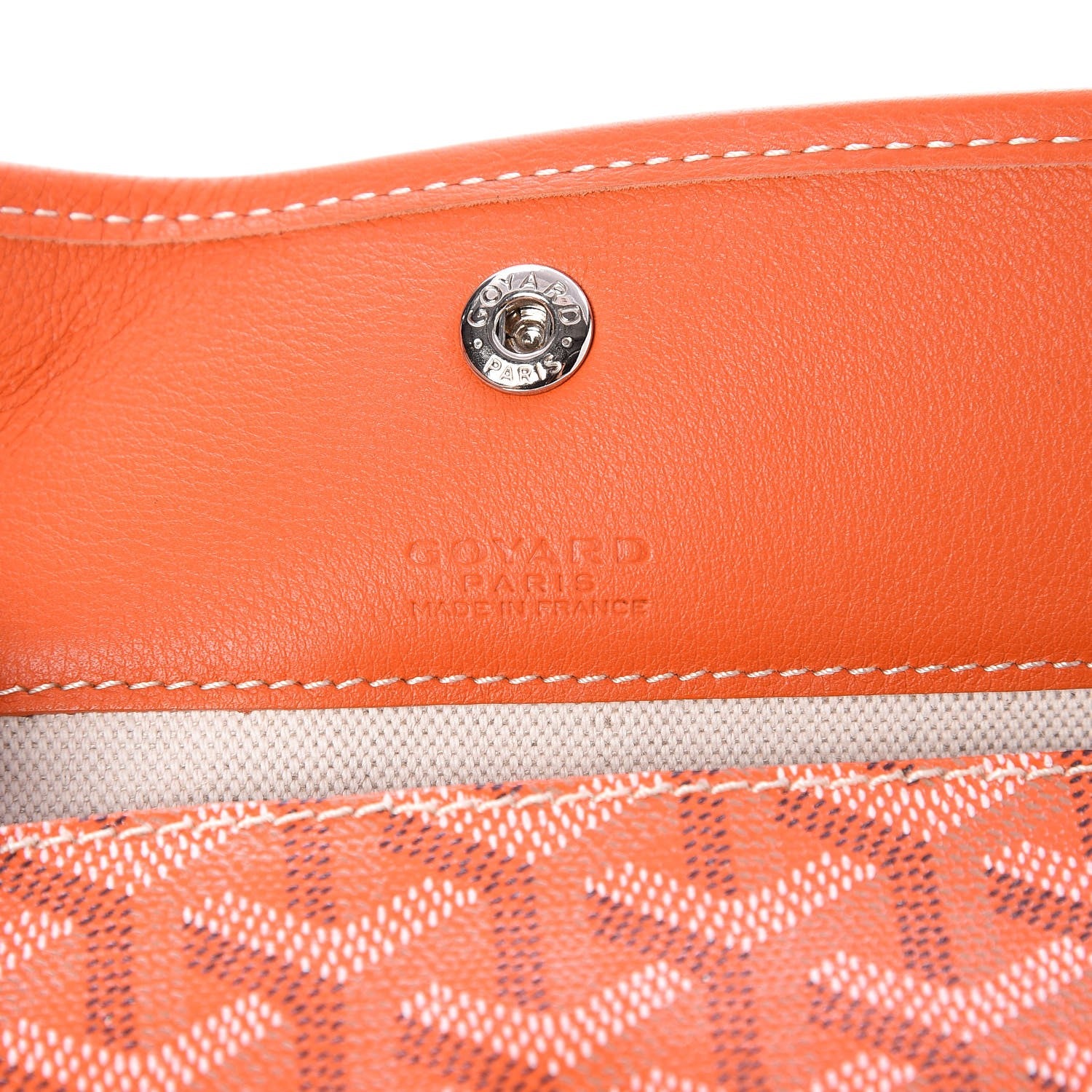 Goyard Goyardine Saint Louis PM Orange 6 of 8