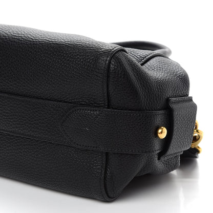 Prada Vitello Daino Bauletto Black 7 of 8