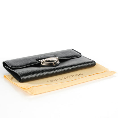 Louis Vuitton Epi Eugenie Wallet Black 4 of 7
