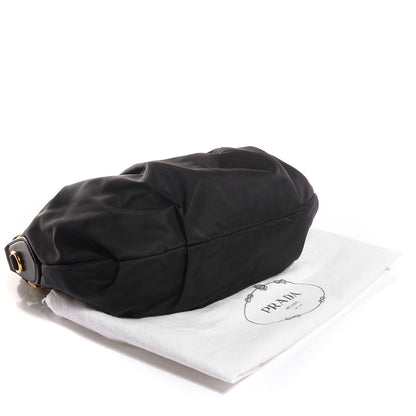 Prada Tessuto Nylon Shoulder Bag Nero Black 4 of 9