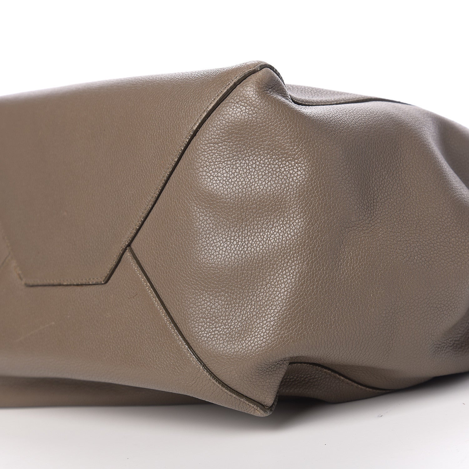 Celine Soft Grained Calfskin Medium Belt Cabas Phantom Taupe 13 of 13