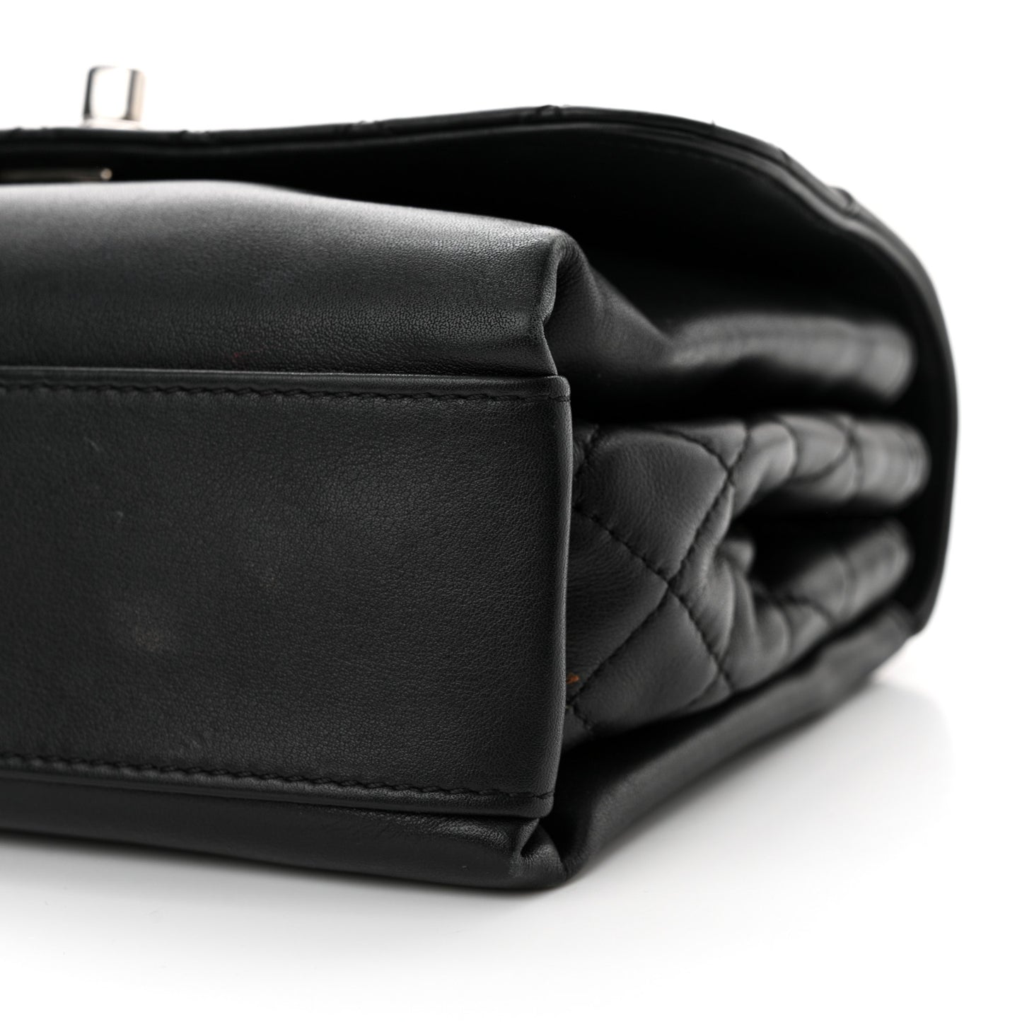 Calfskin Mini Tramezzo Flap Black