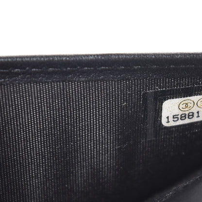 Chanel Caviar Timeless Travel Zip Wallet Black 8 of 8