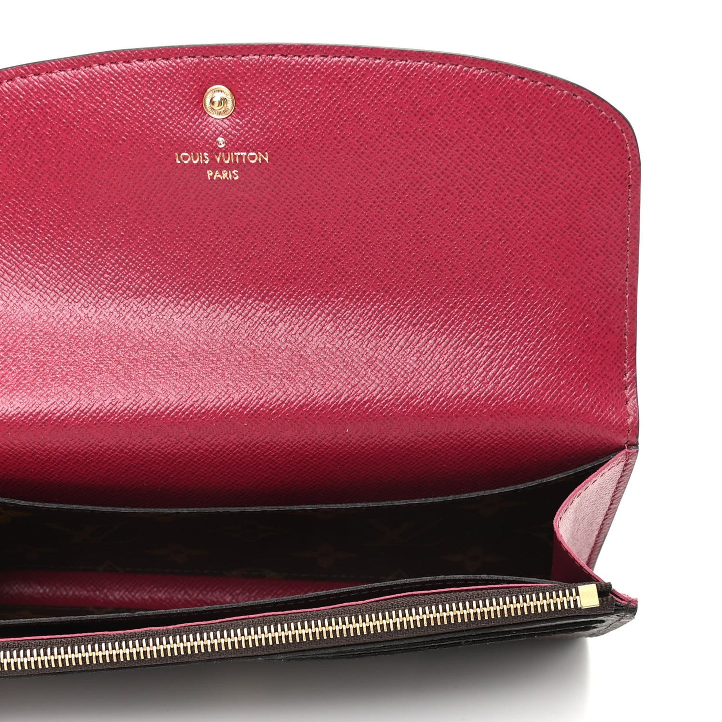 Monogram Emilie Wallet Fuchsia