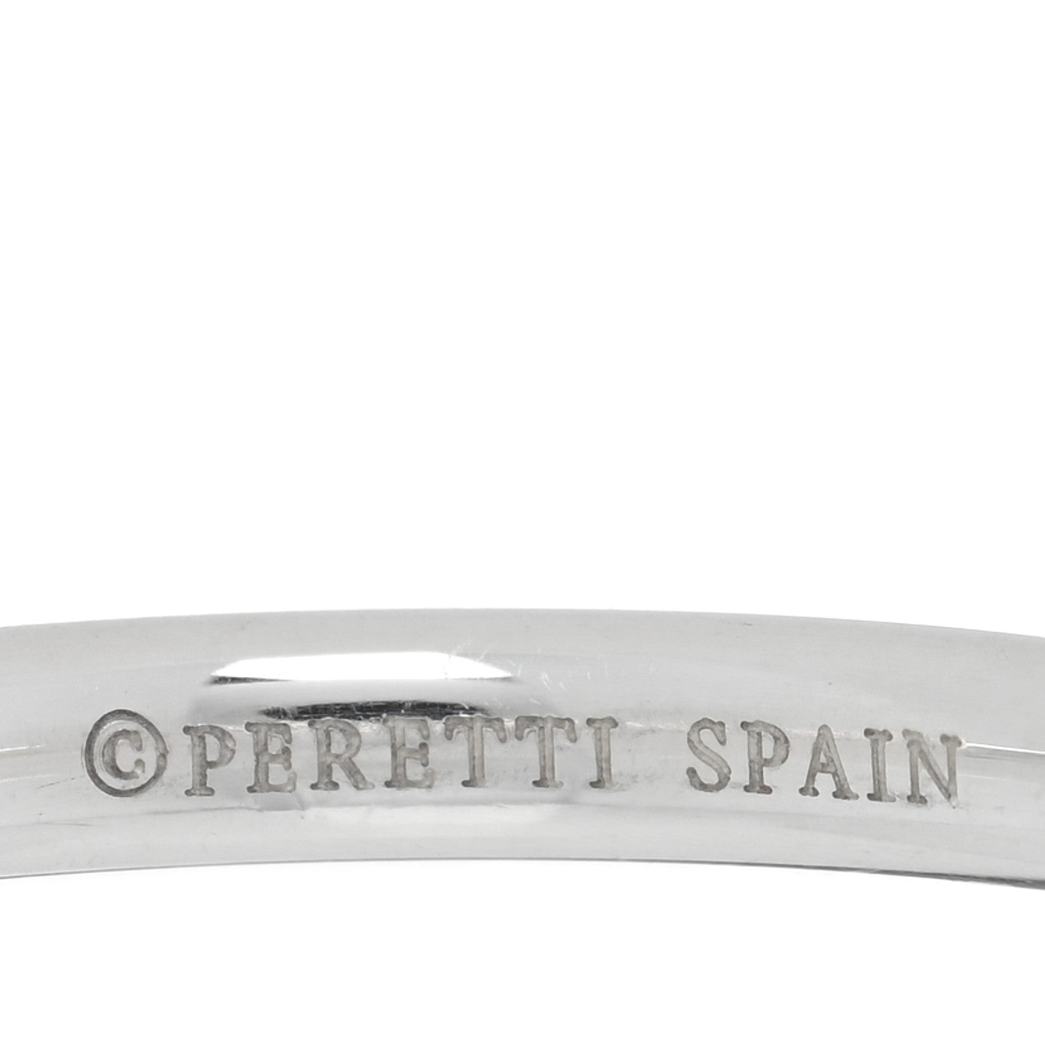 Tiffany Sterling Silver Elsa Peretti Curved Band Ring 54 7 4 of 4