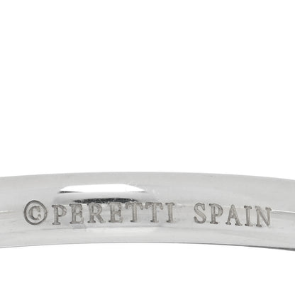 Tiffany Sterling Silver Elsa Peretti Curved Band Ring 54 7 4 of 4