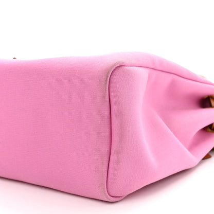 Hermes Toile Officier Vache Hunter Verso Herbag Zip PM 31 Bubblegum Rubis Naturel 9 of 9