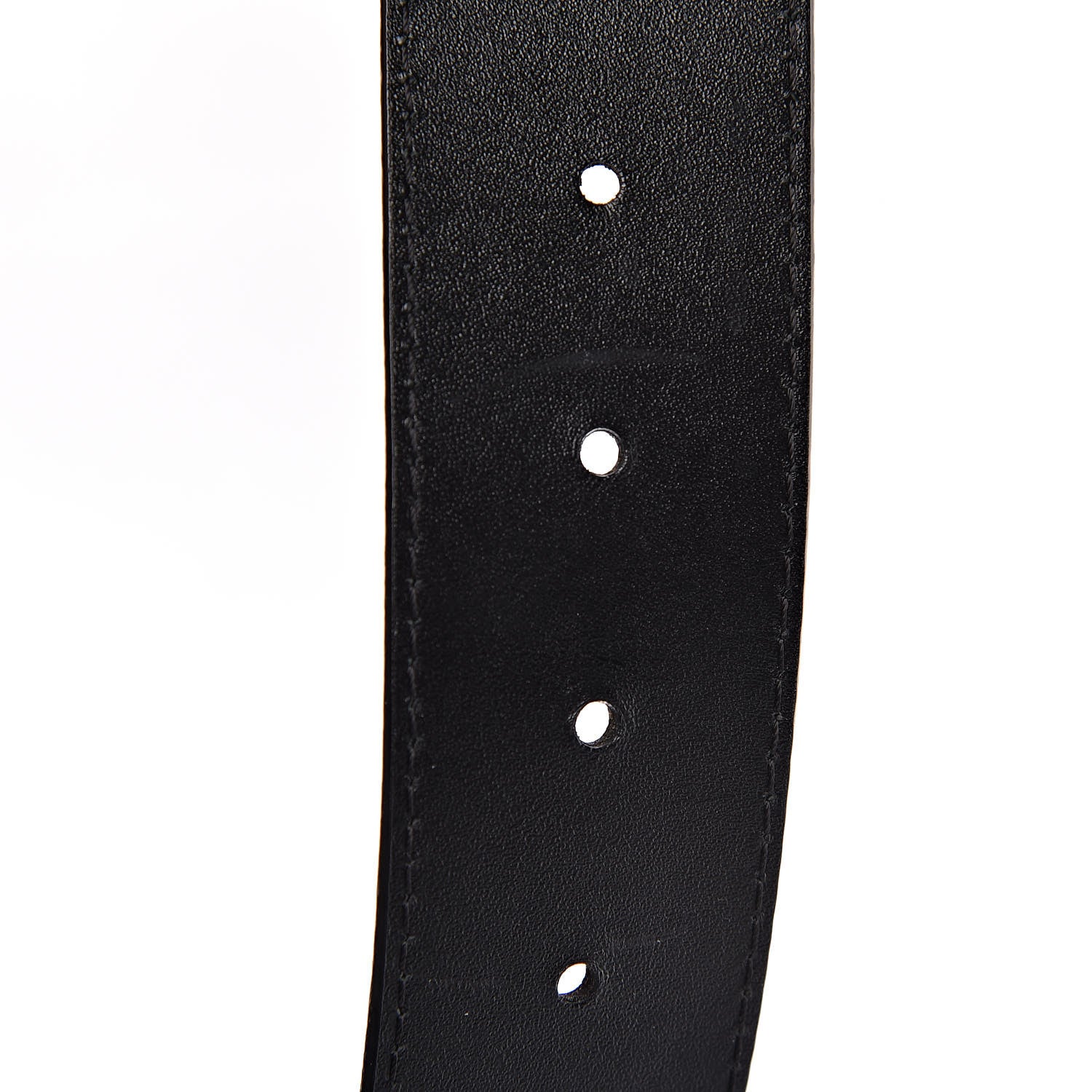 Louis Vuitton Calfskin 40mm LV Initiales Reversible Belt 100 40 Dark Brown Black 5 of 8