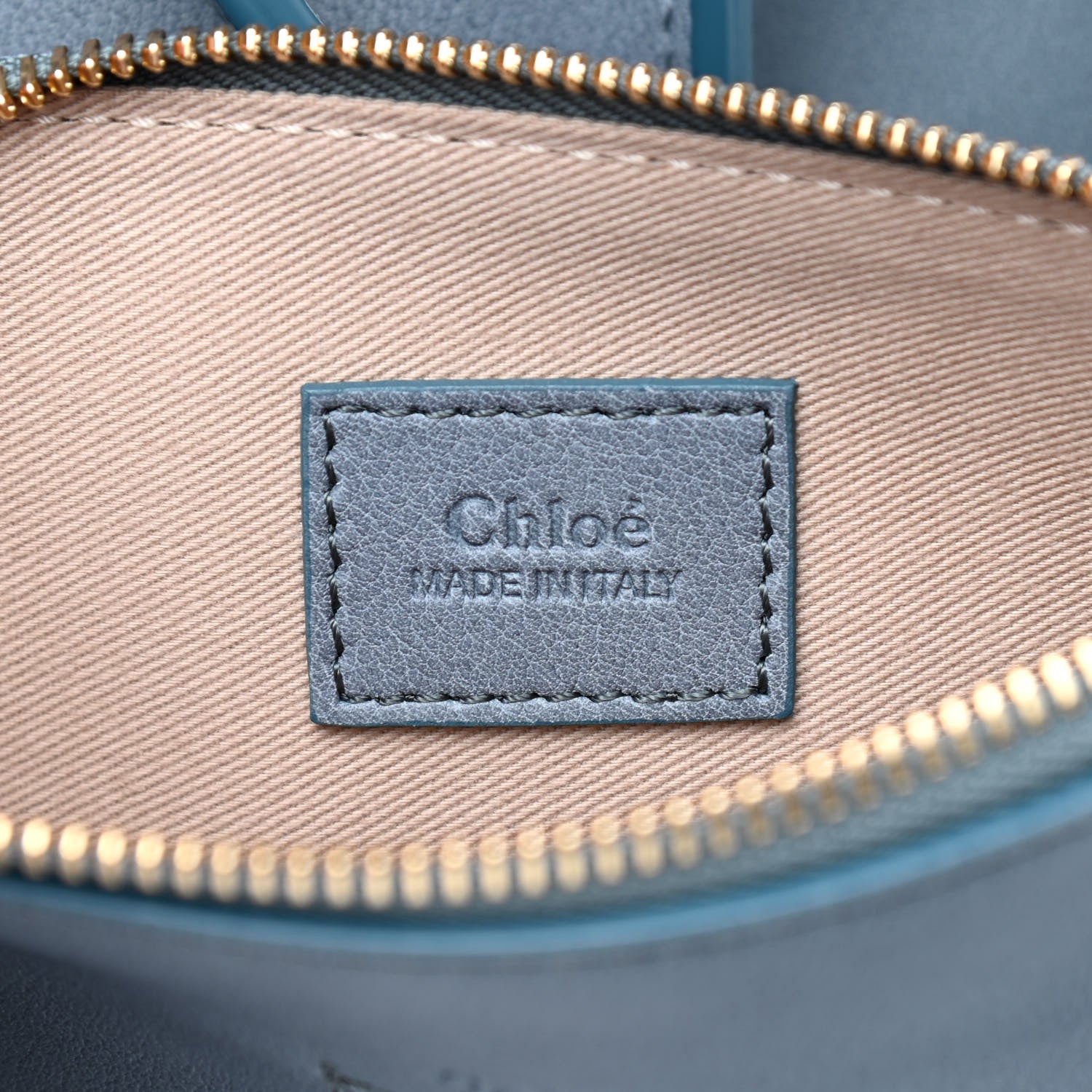 Chloe Smooth Calfskin Medium Vick Tote Cloudy Blue 7 of 15