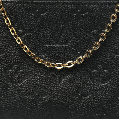 Louis Vuitton Empreinte Double Zip Pochette Black 8 of 12