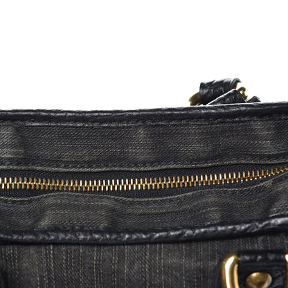 Louis Vuitton Denim Neo Cabby MM Black 7 of 14
