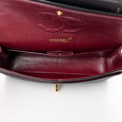 Chanel Lambskin Quilted Medium Double Flap Black 5 of 14