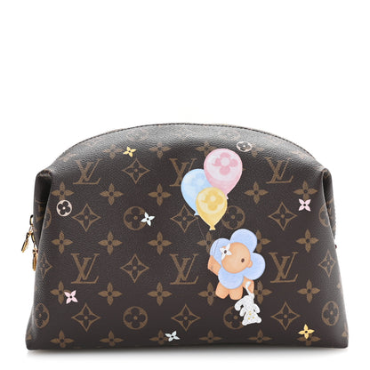 Louis Vuitton Monogram Vivienne Cosmetic Pouch GM 1 of 6