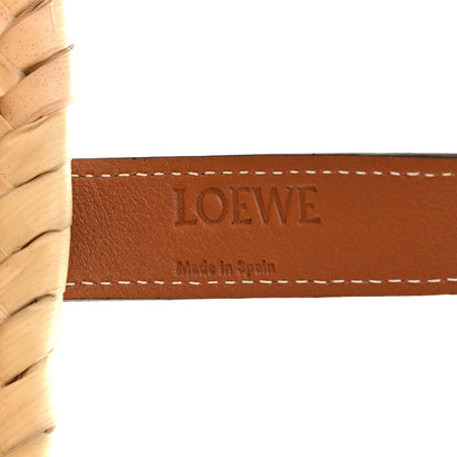 Loewe Raffia Basket Tote Bag Natural Tan 7 of 10