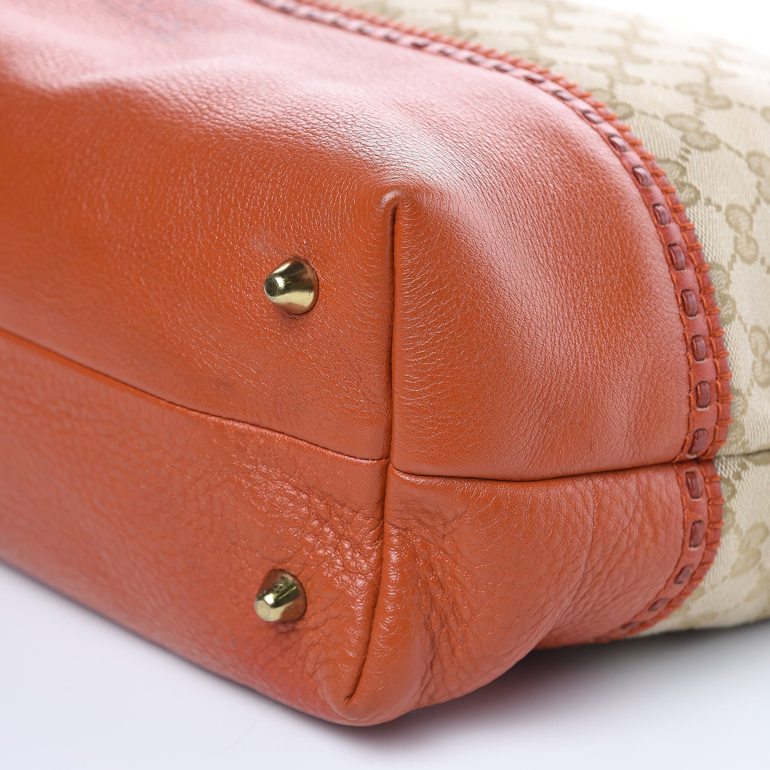 Gucci Monogram Laidback Crafty Tote Orange 9 of 11