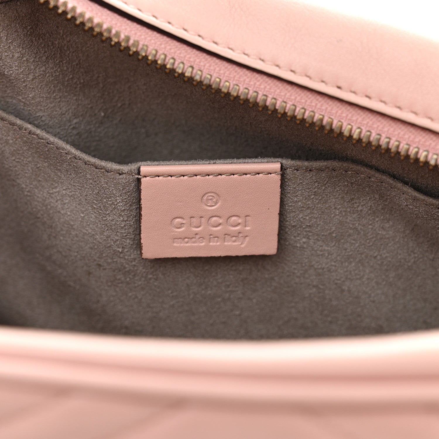 Gucci Calfskin Matelasse Small GG Marmont Chain Shoulder Bag Perfect Pink 6 of 11
