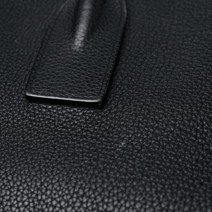 Saint Laurent Grained Calfskin Large Thin Sac De Jour Black 12 of 14