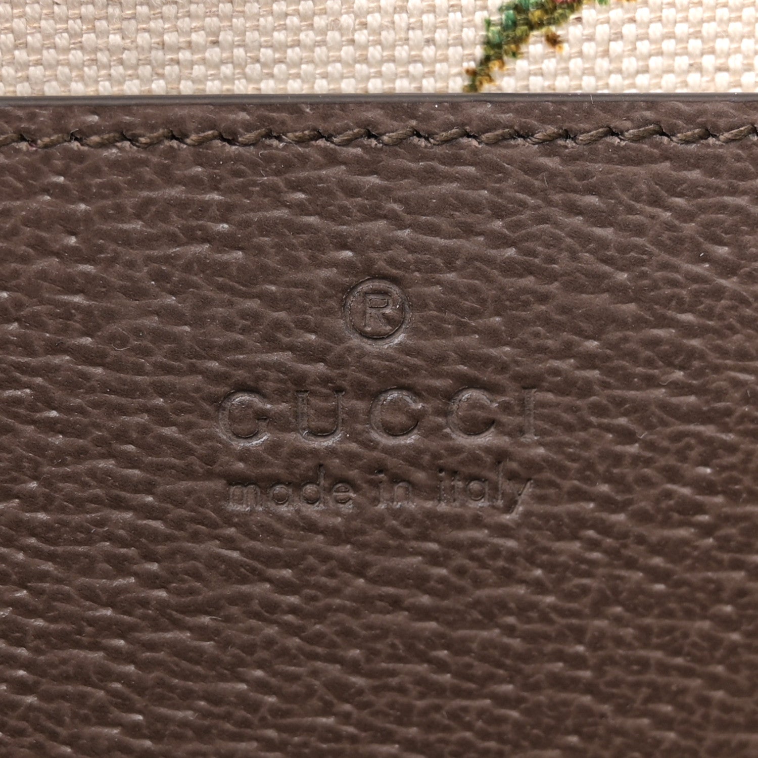 Gucci GG Supreme Monogram Web Neo Vintage Shoulder Bag Beige New Acero Crop 6 of 10
