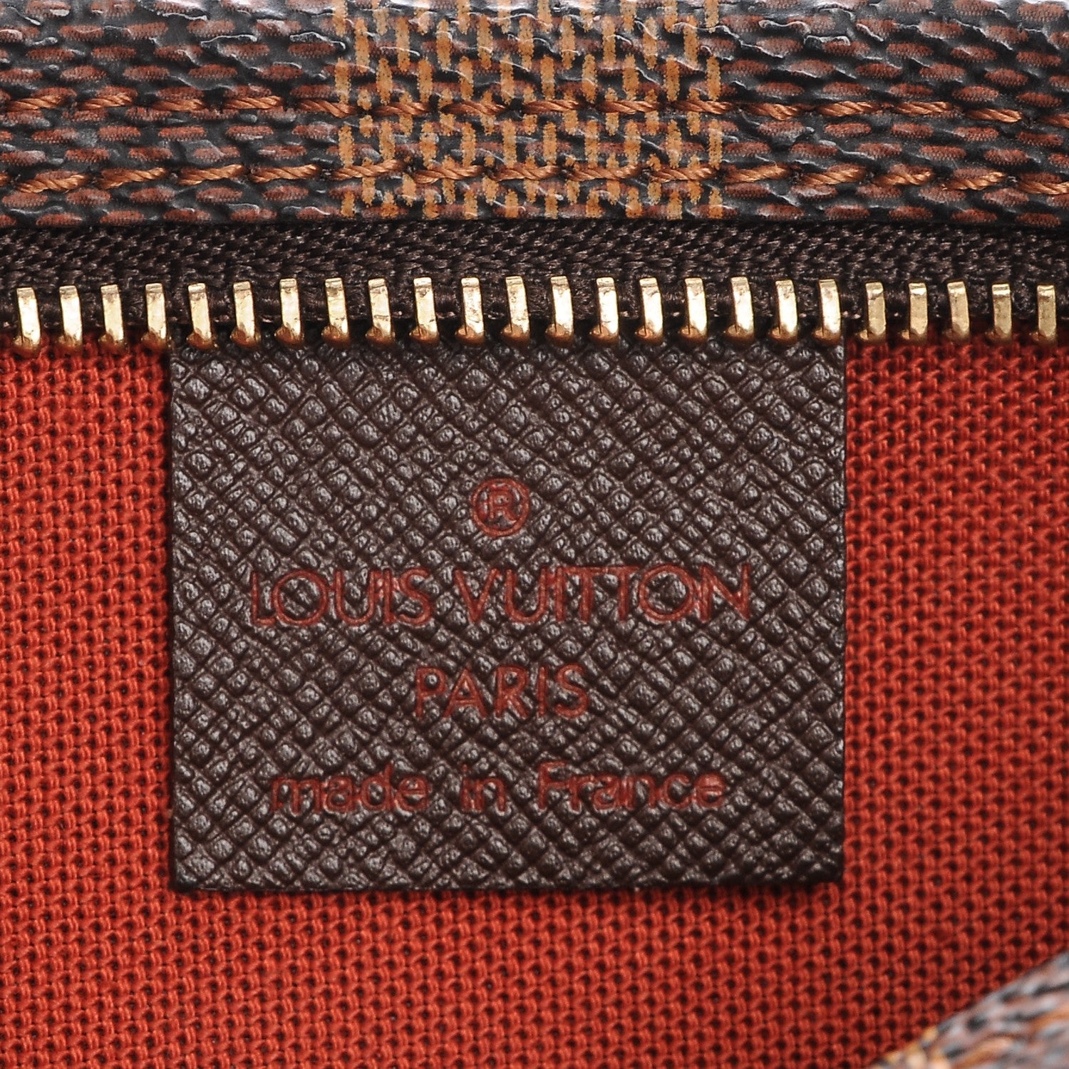Louis Vuitton Damier Ebene Trousse Make Up Bag Pochette 6 of 7