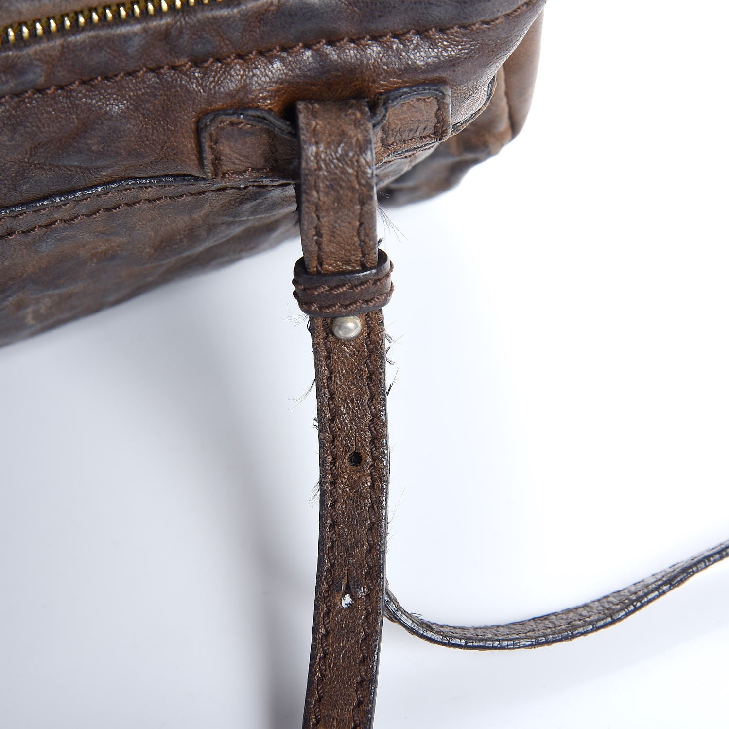 Givenchy Tumbled Sheepskin Mini Pandora Brown 14 of 15