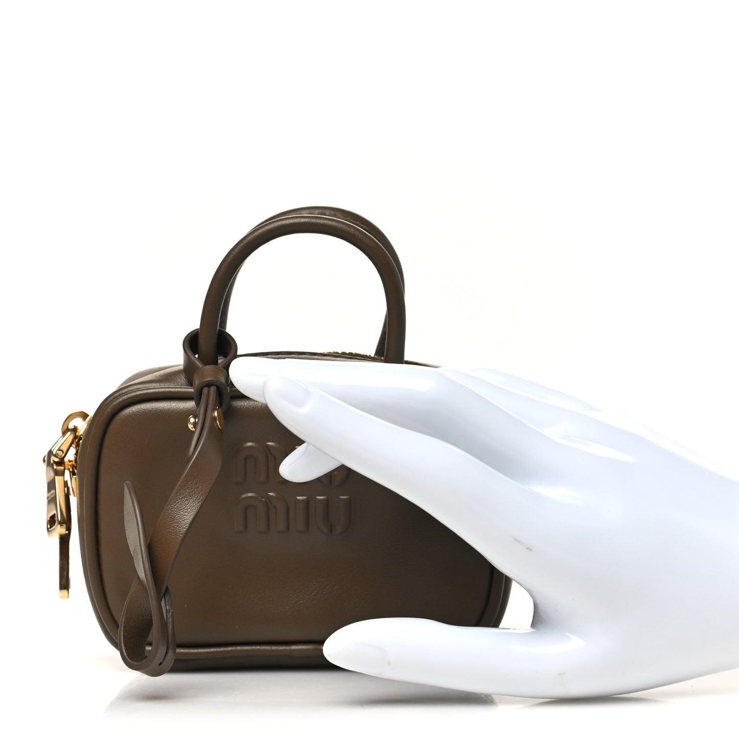 Calfskin Beau Micro Bag Tundra