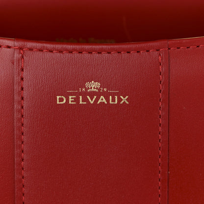 Delvaux Box Calfskin Mini Brillant Satchel Red 6 of 10