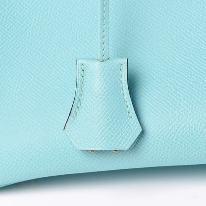 Hermes Epsom Birkin 30 Bleu Atoll 10 of 35