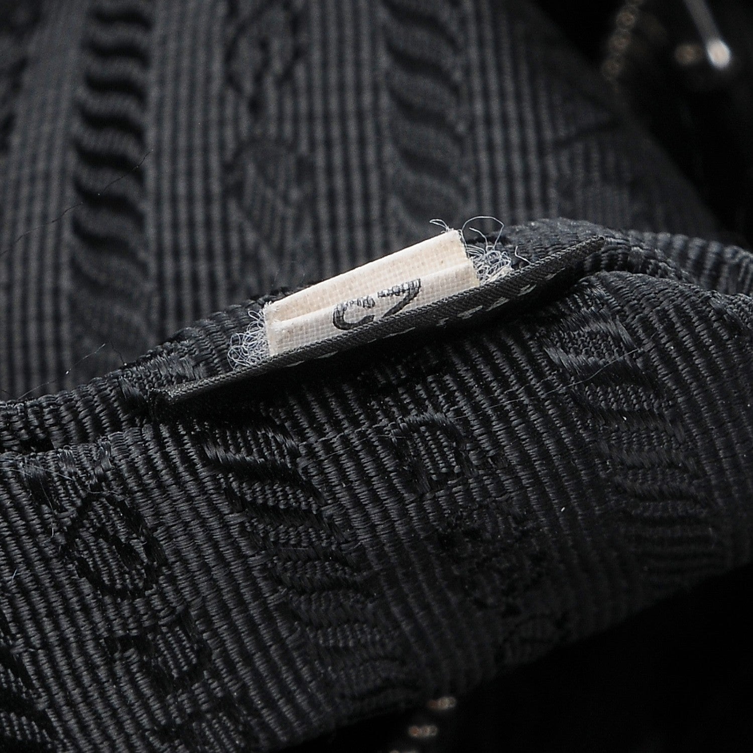 Prada Soft Calf Pleated Hobo Black 9 of 10