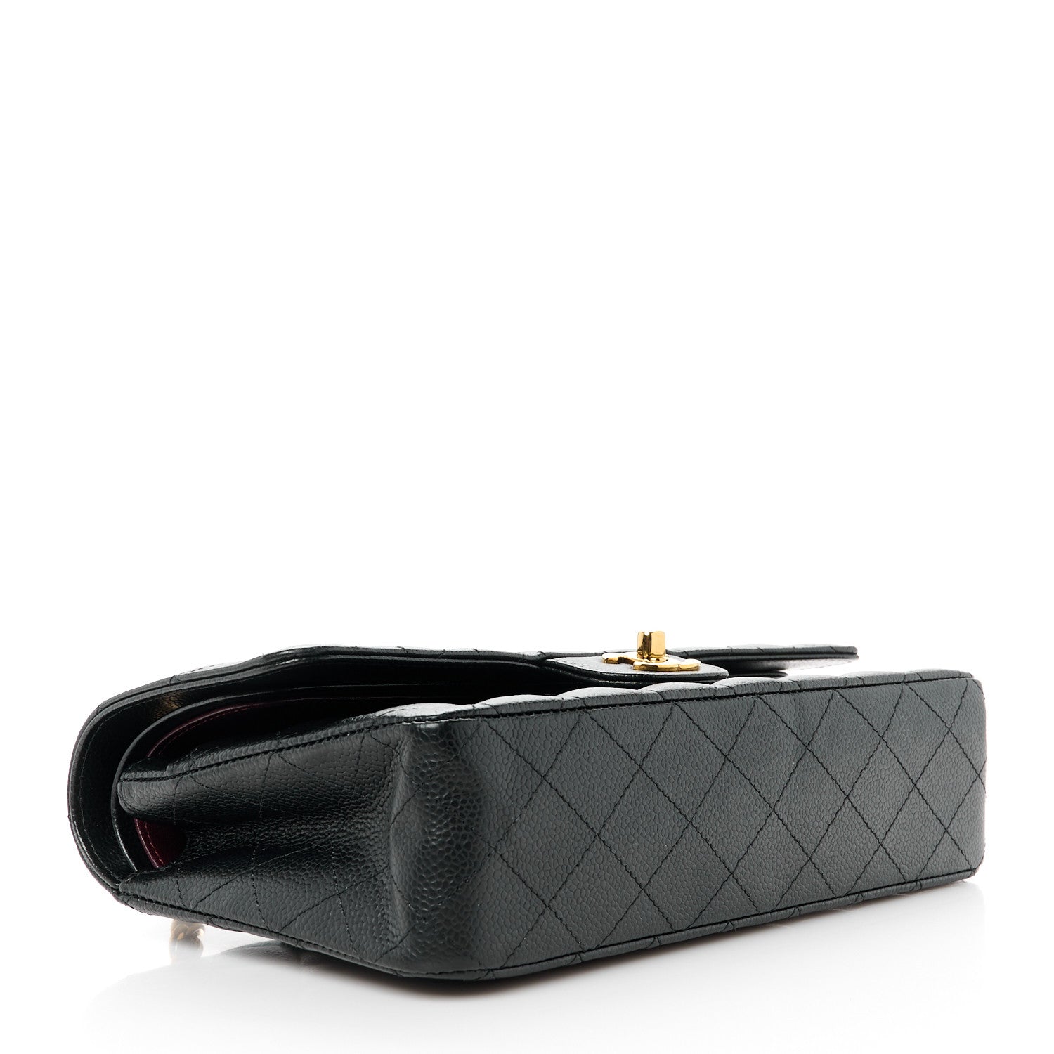 Chanel Caviar Quilted Medium Double Flap Black 4 of 11