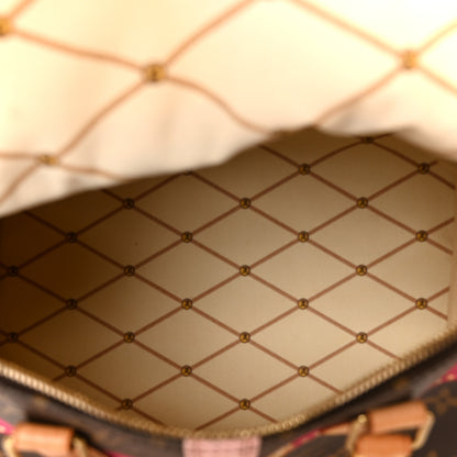 Louis Vuitton Monogram Summer Trunks Speedy Bandouliere 30 5 of 15