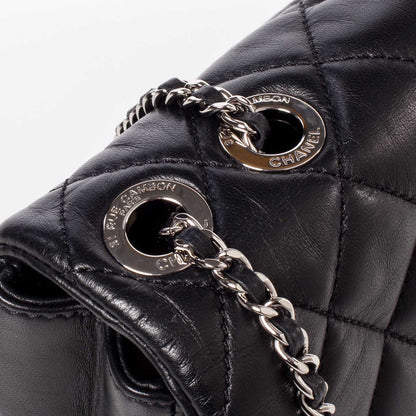 Chanel Lambskin Medium Coco Rain Flap Black 8 of 14