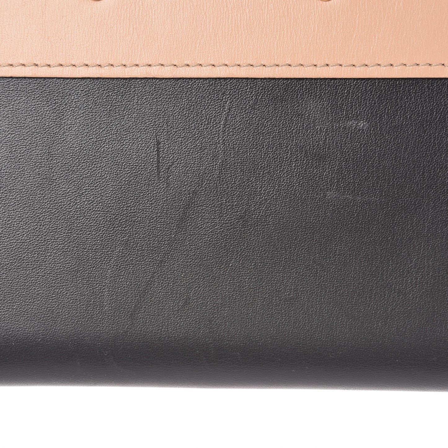 Calfskin City Steamer Wallet Black Creme Bourgogne