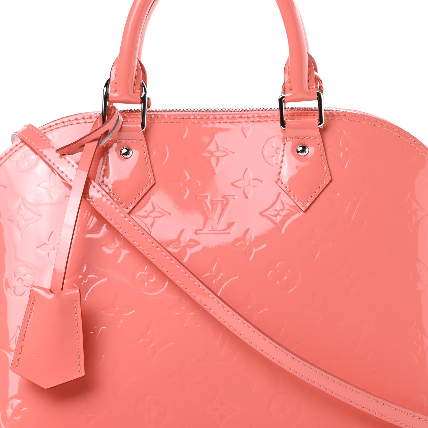 Louis Vuitton Vernis Alma PM Poppy 9 of 11