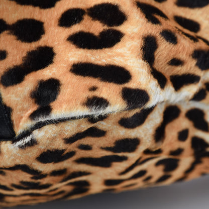 Saint Laurent Calf Hair Leopard Print Large Roady Hobo 17 of 22